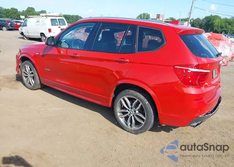 2016 BMW X3 xDrive28I from USA, damaged, VIN 5UXWX9C52G0B66331